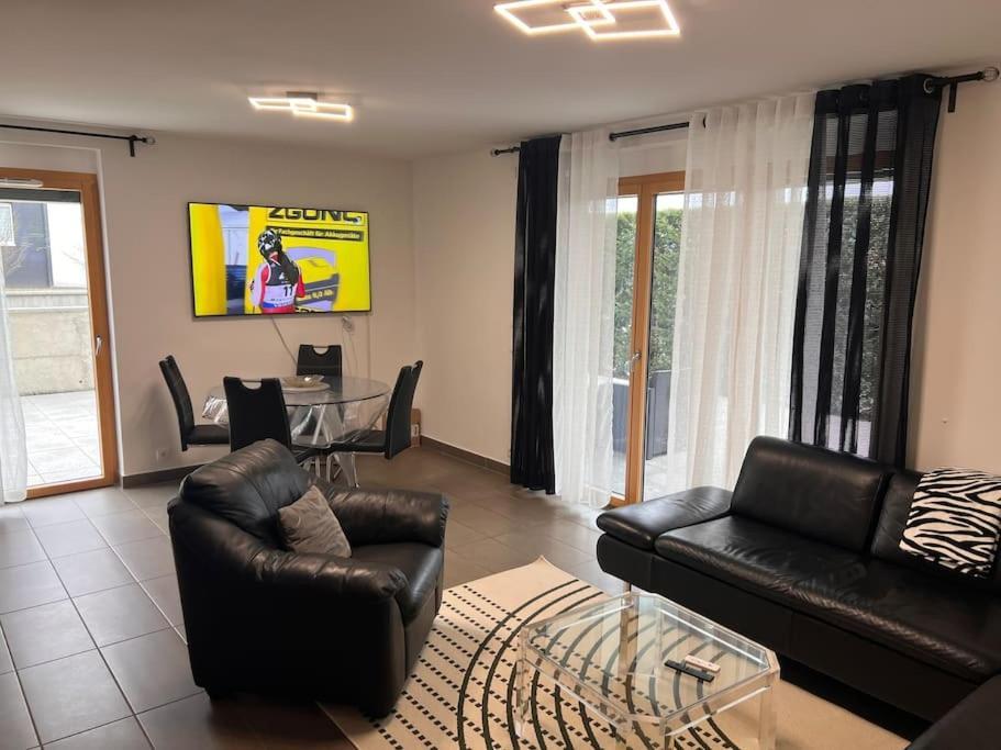 Appartement Red Jardin Tres Calme Saint-Louis  Luaran gambar